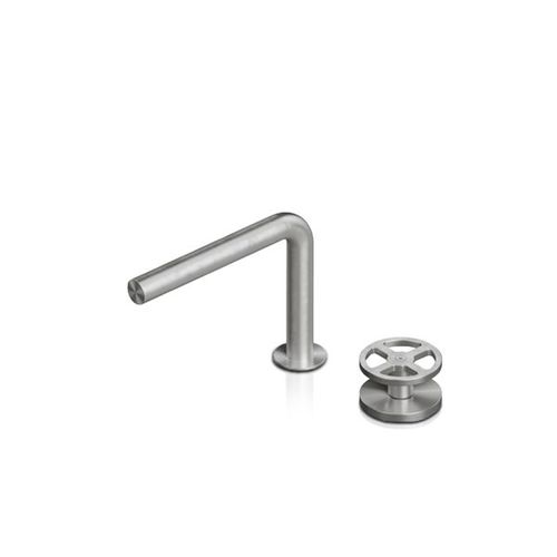 Miscelatore per lavabo - QTH-2051 + QDS-0101 - Blu Bathworks - da appoggio / in acciaio inossidabile / da bagno