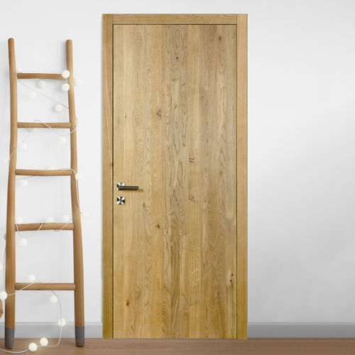 Porta da interno - Complice - Proboporte - in legno massiccio / battente / scorrevole