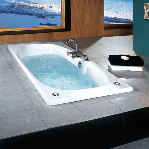 Vasca da bagno in acrilico - ROMA - Awal Bathsystem - idromassaggio / bianca