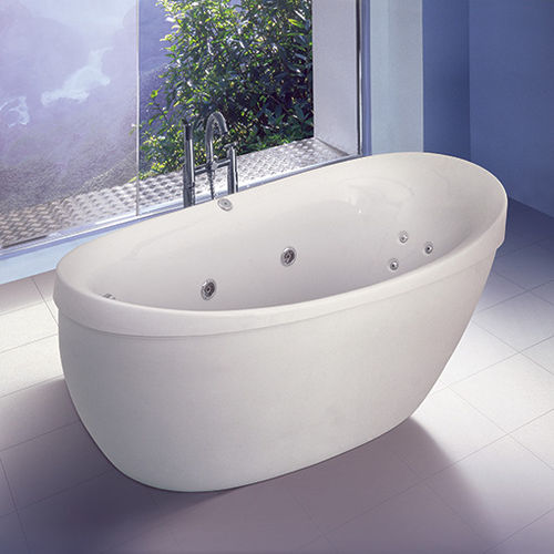 Vasca da bagno ovale - ARTESIA - Awal Bathsystem - da appoggio / in acrilico / idromassaggio
