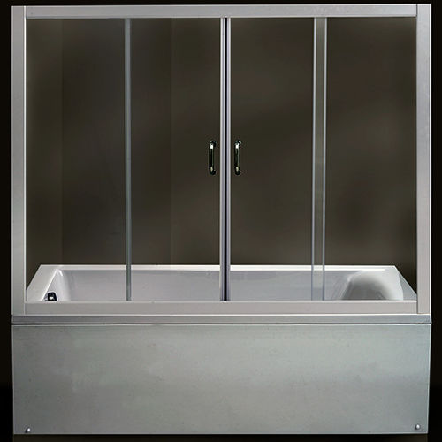 Sopravasca scorrevole - Awal Bathsystem - in vetro temprato / con telaio