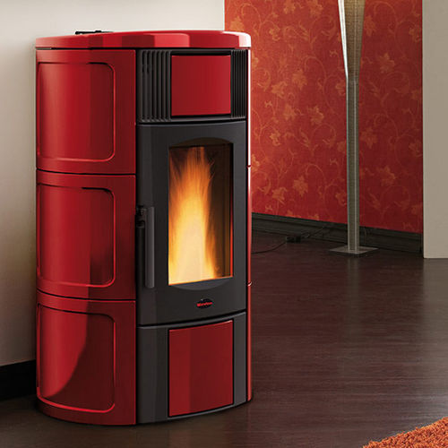 Termostufa a pellet - ISIDE IDRO 2.0 - La Nordica-Extraflame - contemporanea / in ceramica