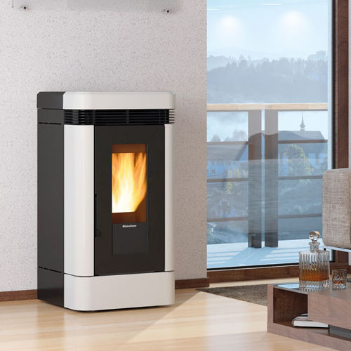 Stufa a pellet - LUCIA - La Nordica-Extraflame - 0 - 5 kW / 10 kW...20 kW / contemporanea