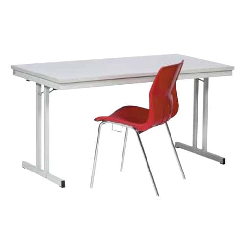 Tavolo contemporaneo - TPH 120x70 - Caray collectivites - in metallo / con supporto in metallo / rettangolare