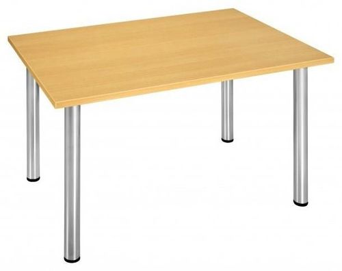 Tavolo da riunione contemporaneo - TC80R - Caray collectivites - in melaminico / con supporto in metallo / rettangolare