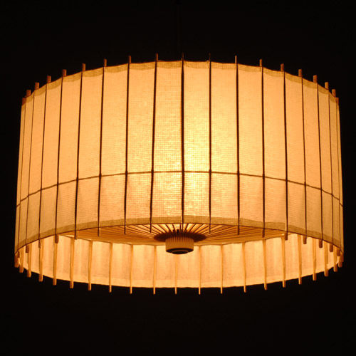 Lampada a sospensione - KPL-3920 - Hiyoshiya Co.,Ltd. - in carta giapponese / in legno / contemporanea