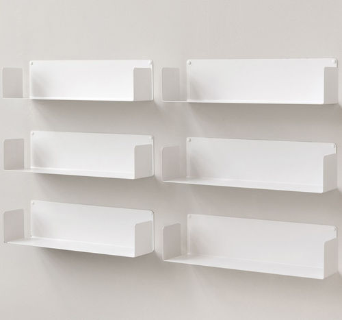 Mensola - U6-601560B - TEEbooks - contemporaneo / in acciaio laccato / contract