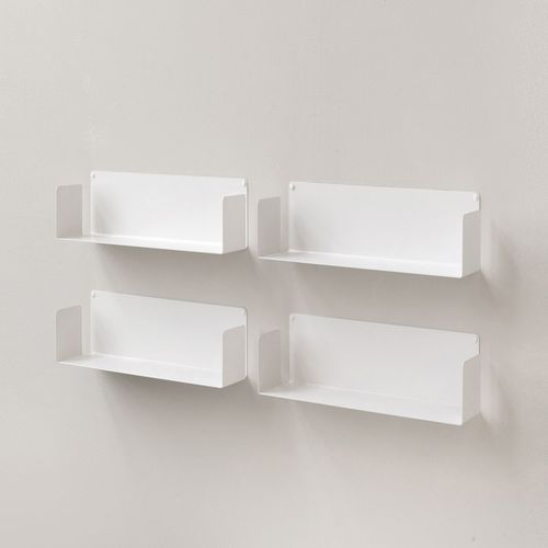 Mensola - US-45x4 - TEEbooks - modulare / contemporaneo / in acciaio laccato