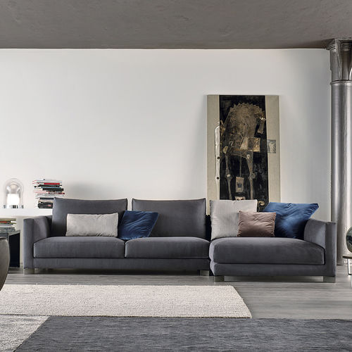 Divano modulare - BLUM - ART NOVA - contemporaneo / in tessuto / con braccioli