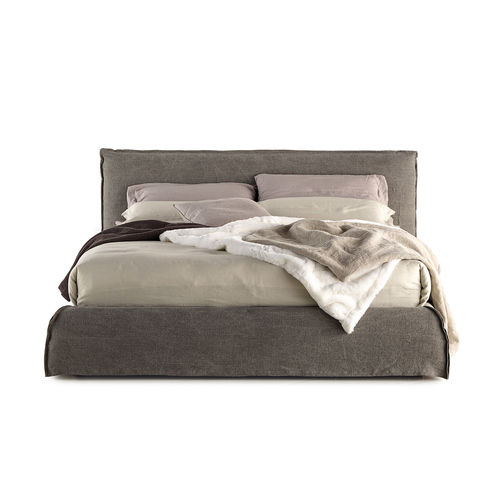 Letto matrimoniale - BOLD - ART NOVA - contemporaneo / imbottito / con testiera