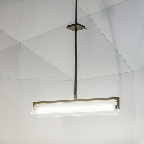 Lampada a sospensione - TAC TILE - LASVIT - in vetro / contemporanea / con cavo
