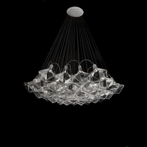 Lampadario contemporaneo - FACET - LASVIT - in vetro