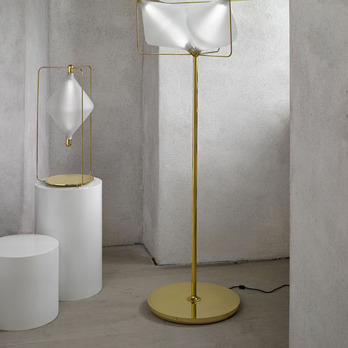 Lampada da tavolo - CLOVER  - LASVIT - in vetro soffiato / contemporanea / con cavo