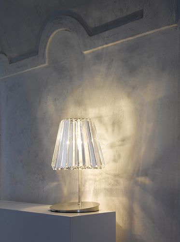 Lampada da tavolo - GLITTERS - LASVIT - in cristallo / contemporanea / senza fili