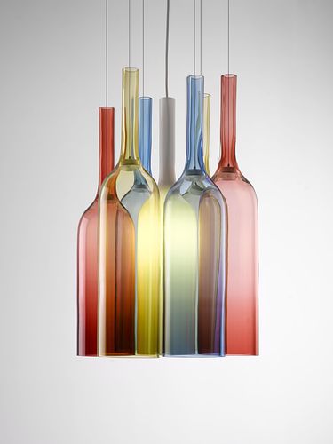 Lampada a sospensione - JAR - LASVIT - in vetro / design originale / con cavo