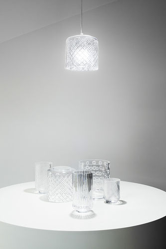 Lampada a sospensione - PATCHWORK - LASVIT - in vetro / contemporanea / con cavo