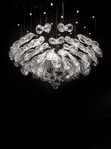 Lampadario contemporaneo - ALICE - LASVIT - in vetro soffiato / LED