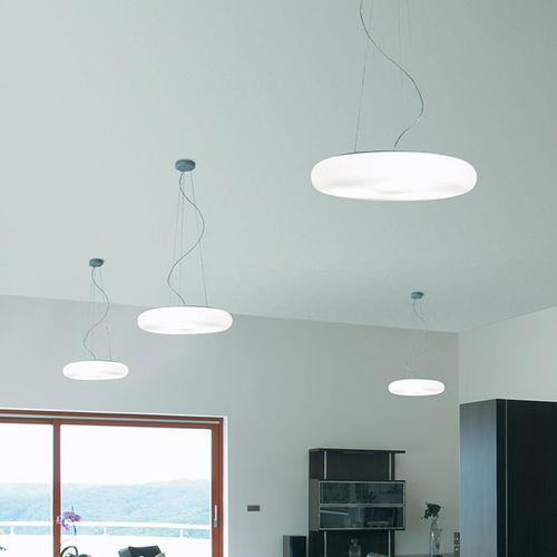 Lampada a sospensione - FORUM - LUCIS - in metallo / in vetro soffiato / contemporanea
