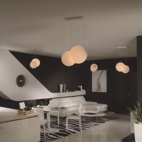 Lampada a sospensione - BAUBAU - LUCIS - in metallo / in vetro soffiato / contemporanea