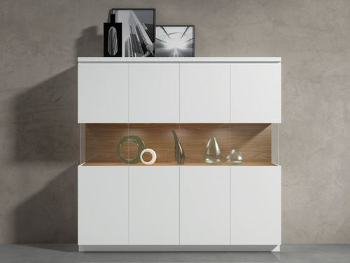 Credenza alta - ROMA : 3544 - Baixmoduls - contemporanea / in legno / in legno laccato