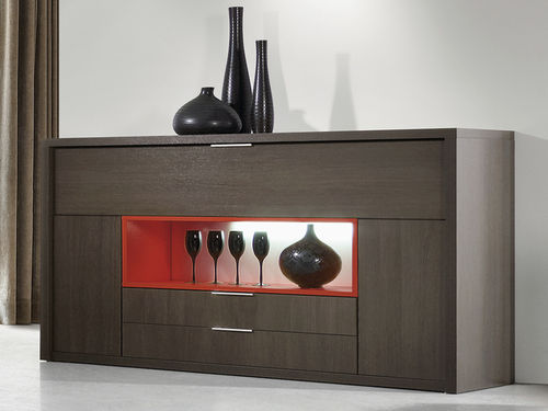 Credenza contemporanea - MILENIUM PLUS : 4604 - Baixmoduls - in legno