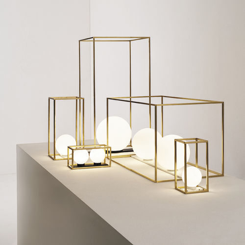 Lampada da tavolo - MULTIPLO - Vesoi - in ottone / in ferro / in vetro soffiato