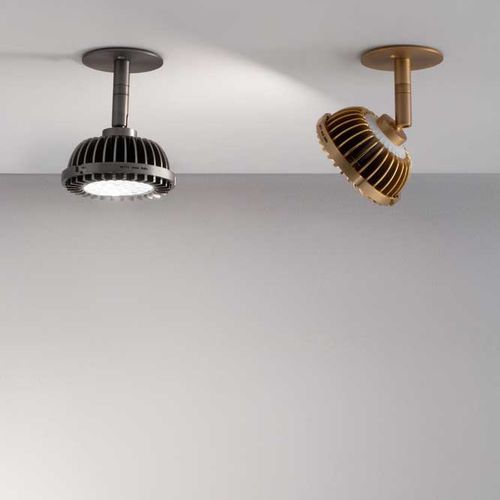 Plafoniera contemporanea - AR111 - Vesoi - rotonda / in alluminio / LED