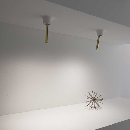 Faretto da soffitto - INCASSO TREUNOQUATTRO - Vesoi - LED / tubolare / professionale