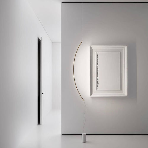 Lampada da terra - BOW137 - Vesoi - in alluminio / in ferro / contemporanea