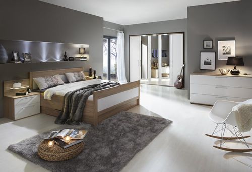 Letto matrimoniale - BELVENTO - Nolte - contemporaneo / in legno / 140x200 cm