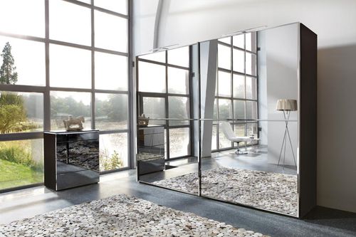 Armadio contemporaneo - ATTRACTION - Nolte - in legno / a porte scorrevoli