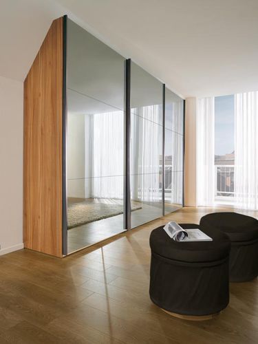 Armadio contemporaneo - CRECIDO - Nolte - in legno / a porte scorrevoli