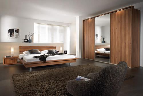 Armadio contemporaneo - RAVENNA - Nolte - in legno / a porte scorrevoli