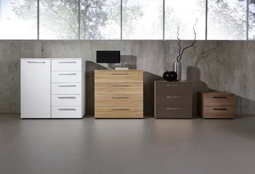 Cassettiera contemporanea - CODA - Nolte - in legno / bianca