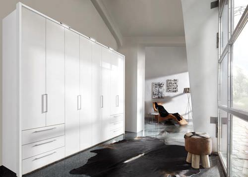 Armadio contemporaneo - HORIZONT 7000 - Nolte - in legno / con ante battenti