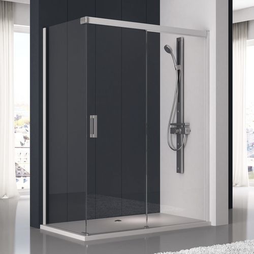 Parete doccia scorrevole - 500 - HISPABAÑO - fissa / rettangolare / d'angolo