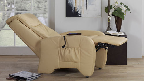 Poltrona relax contemporanea - CUMULUS : 7368 - Himolla Polstermöbel - in pelle / reclinabile / con schienale alto