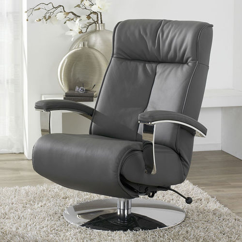 Poltrona relax contemporanea - COSYFORM : 7046 - Himolla Polstermöbel - in pelle / in acciaio inossidabile / reclinabile