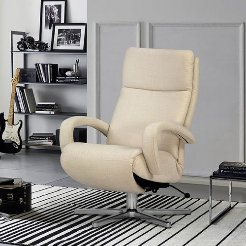 Poltrona relax contemporanea - COSYFORM : 7104 - Himolla Polstermöbel - in pelle / in acciaio inossidabile / reclinabile