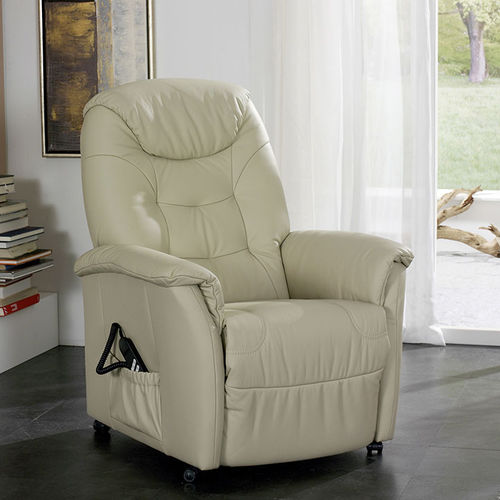 Poltrona relax contemporanea - QUARTETT : 9081 - Himolla Polstermöbel - in pelle / reclinabile / con schienale alto