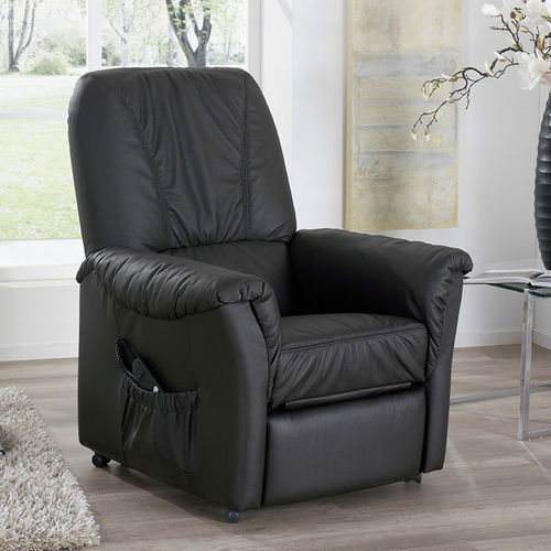 Poltrona relax contemporanea - QUARTETT : 9085 - Himolla Polstermöbel - in pelle / reclinabile / con schienale alto