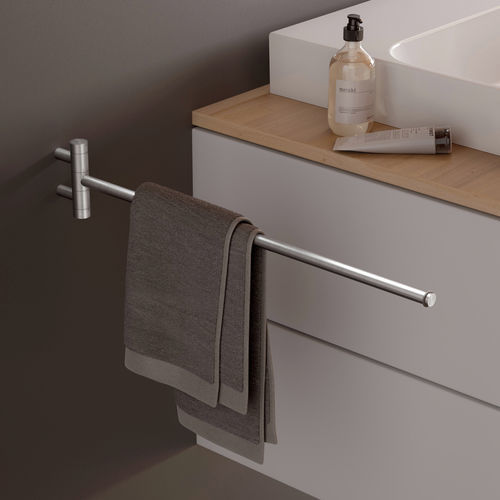 Portasalviette a barre - GHH1 - PHOS Design GmbH - da parete / in acciaio inossidabile lucido / in acciaio inossidabile spazzolato