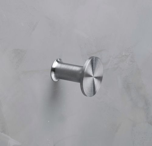 Appendiabiti da parete contemporaneo - HG24-25 - PHOS Design GmbH - in acciaio inossidabile spazzolato / in acciaio inossidabile lucido / individuale