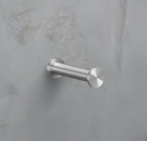 Dispenser Piatti Di Carta Regolabile Sotto Armadio - In Bambù Per Piatti Da 20 A 25 Cm (Marrone Chiaro)