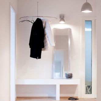 Appendiabiti a muro - G400HW - PHOS Design GmbH - contemporaneo / in acciaio inossidabile