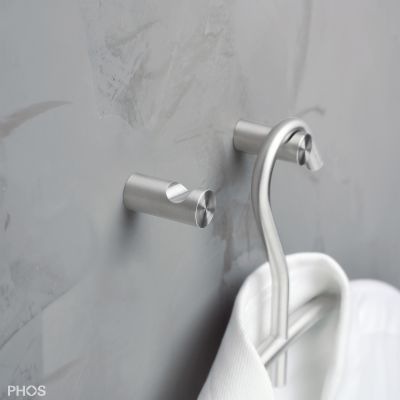 Appendiabiti da parete contemporaneo - HV16-50 - PHOS Design GmbH - in acciaio inossidabile spazzolato / in acciaio inossidabile lucido / individuale