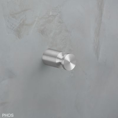 Appendiabiti da parete contemporaneo - HN16-30-B - PHOS Design GmbH - in acciaio inossidabile spazzolato / in acciaio inossidabile lucido / individuale