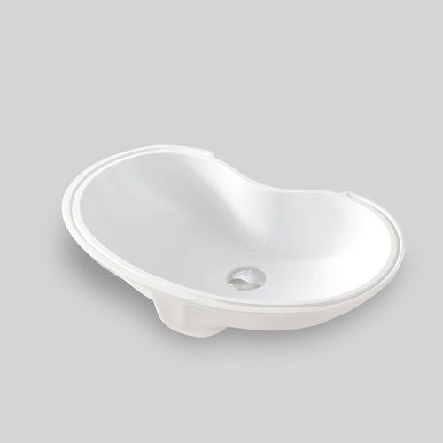 Lavabo sottopiano - IDEA  - ART CERAM - in ceramica / lucido / organico