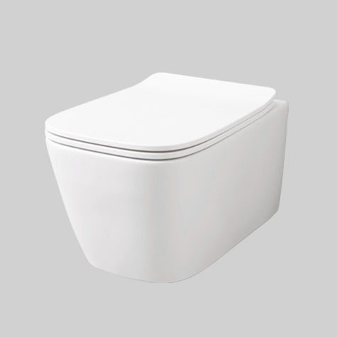 WC sospeso - A16  - ART CERAM - in ceramica / per uso residenziale / allungato
