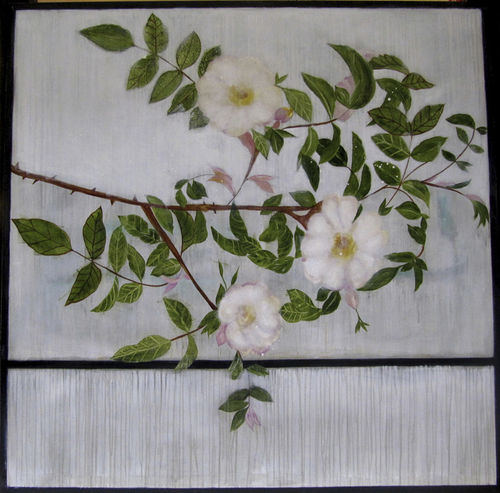 Quadro pittura a olio - FRAGMENT 17BIS - ICI ET LA - misto / floreale / per hotel